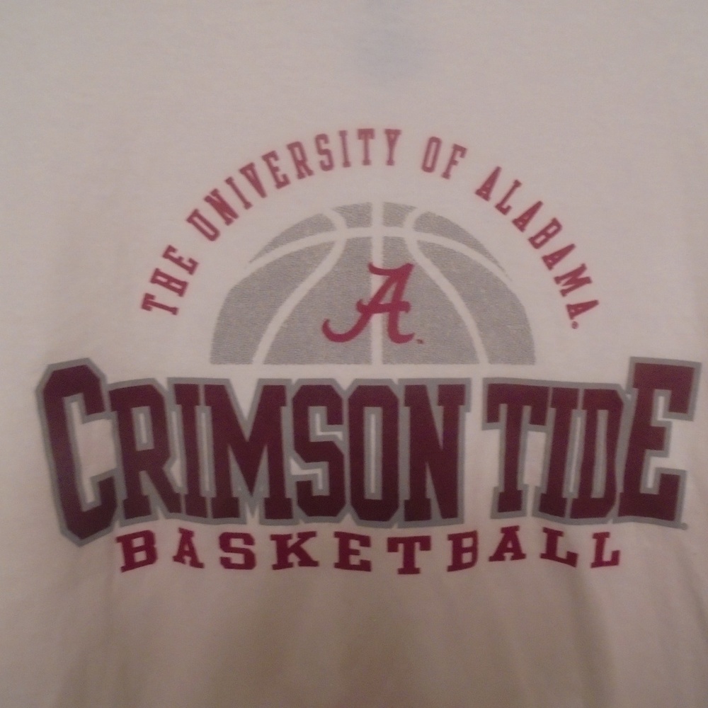 Crimsom Tide Alabama Basketball Tee